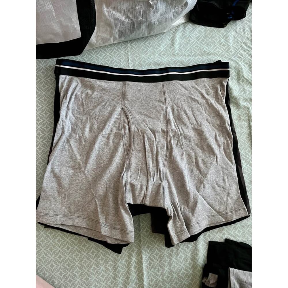 New 5pk Men’s Amazon Essentials Boxer Brief Size XL
